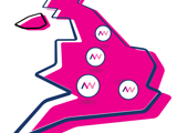 A graphic logo displaying the location of Aaron Wallis office locations across the United Kingdom