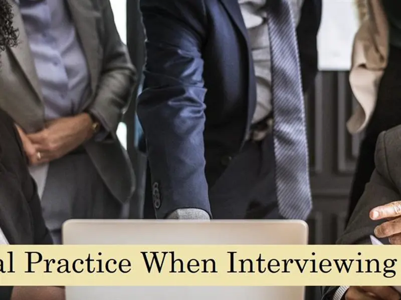 Ethical Practice When Interviewing | Aaron Wallis Sales Recruitment