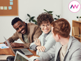 A panel or group interview of a sales professional
