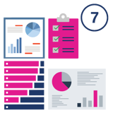 A graphic image displaying a scored approach