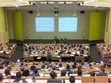 A photo displaying a university lecture