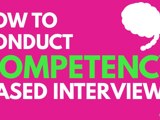 A thumbnail displaying how to conduct competency based interviews