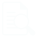 Icon of a magnifying glass representing a job search