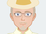 A graphic logo displaying John Hammond