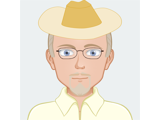 A graphic logo displaying John Hammond