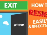 A thumbnail displaying how to resign easily and effectively