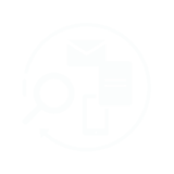 A icon displaying how to follow up on an interview