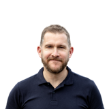 Simon Bonner in a polo shirt, Aaron Wallis Sales Recruitment