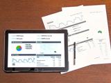 A graphic image displaying managing a marketing team