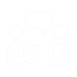 A icon displaying how to close an interview