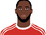 A graphic image displaying Romelu Lukaku