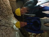 A photo of Rob and Peter in a cave, Aaron Wallis Sales Recruitment