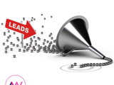A lead funnel