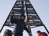 A photo displaying the Aaron Wallis 2012 Jersey charity challenge