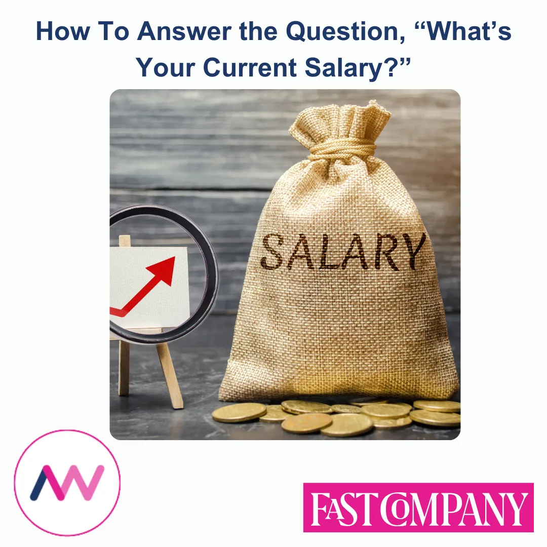 An icon of a bag containing money with the word salary embossed upon it