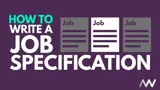 A thumbnail displaying how to write a job specification