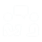 Icon of a two people chatting representing a first interview