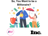 Graphic of a billionnaire