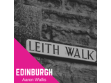 A graphic image displaying Aaron Wallis Sales Recruitment Edinburgh